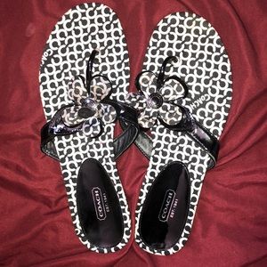 Coach Flip Flops